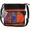 Laurel Burch Crossbody Purse Zipper Top 10"X10" -Feline Friends